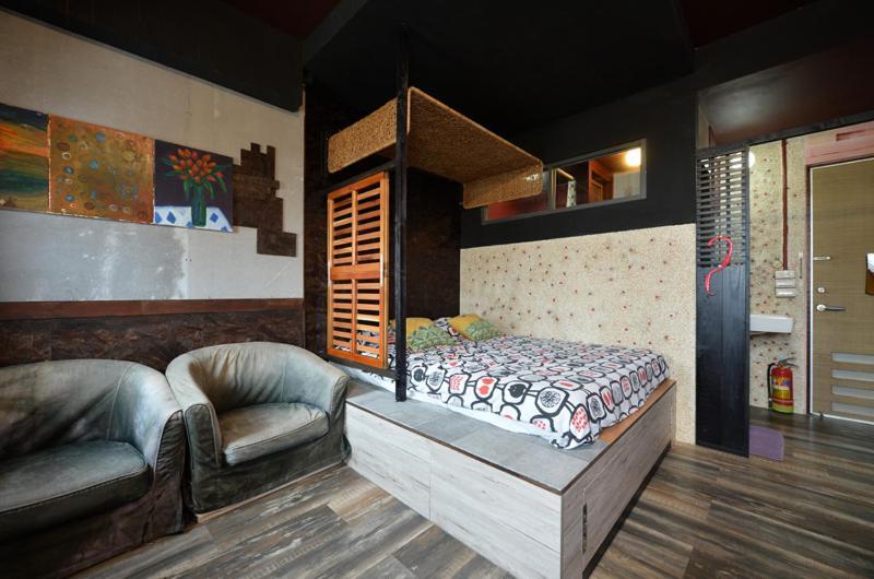 Sha Feng Lu Dian Bed & Breakfast Magong Exterior photo